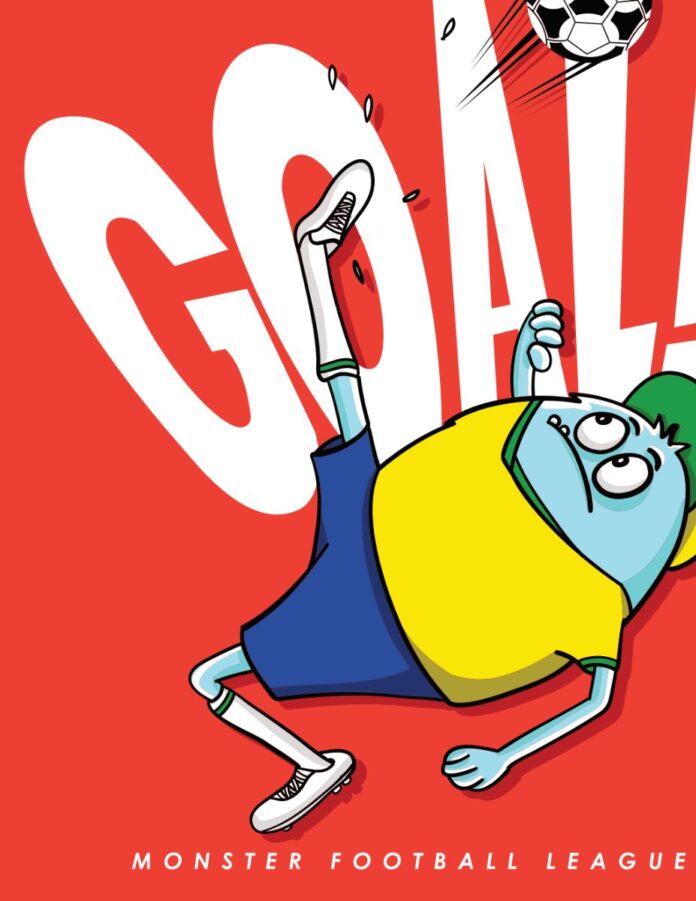 Vector bóng đá hoạt hình