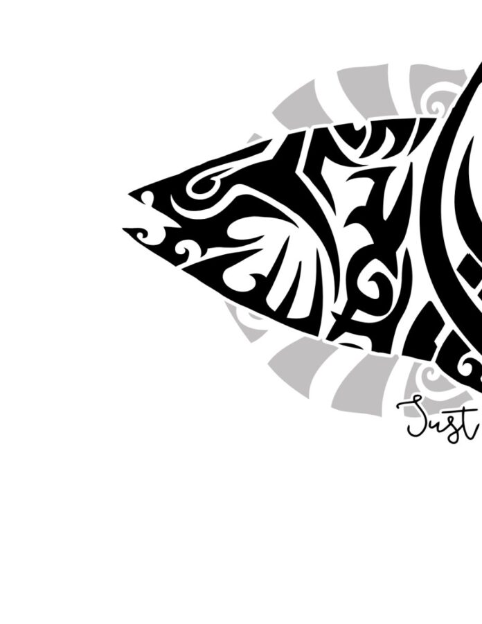 Vector cá ngừ TUNA Tribal