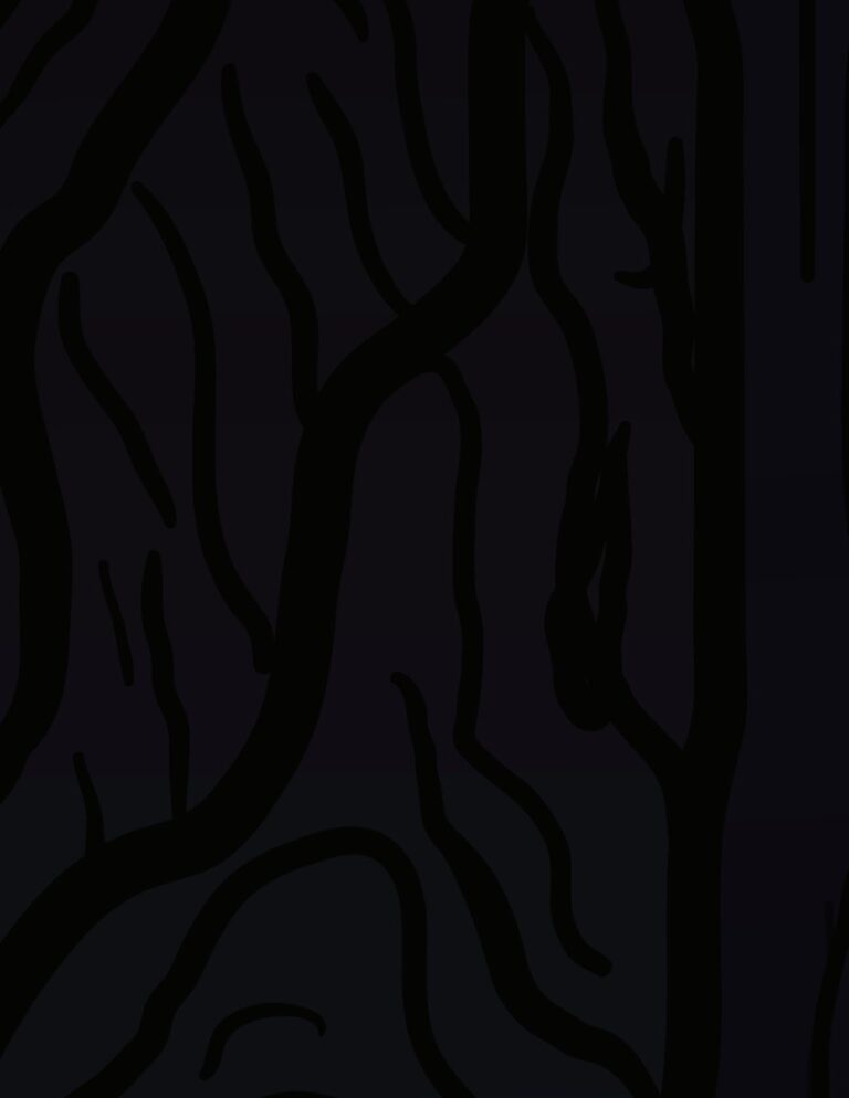 Vector cành cây đen trắng