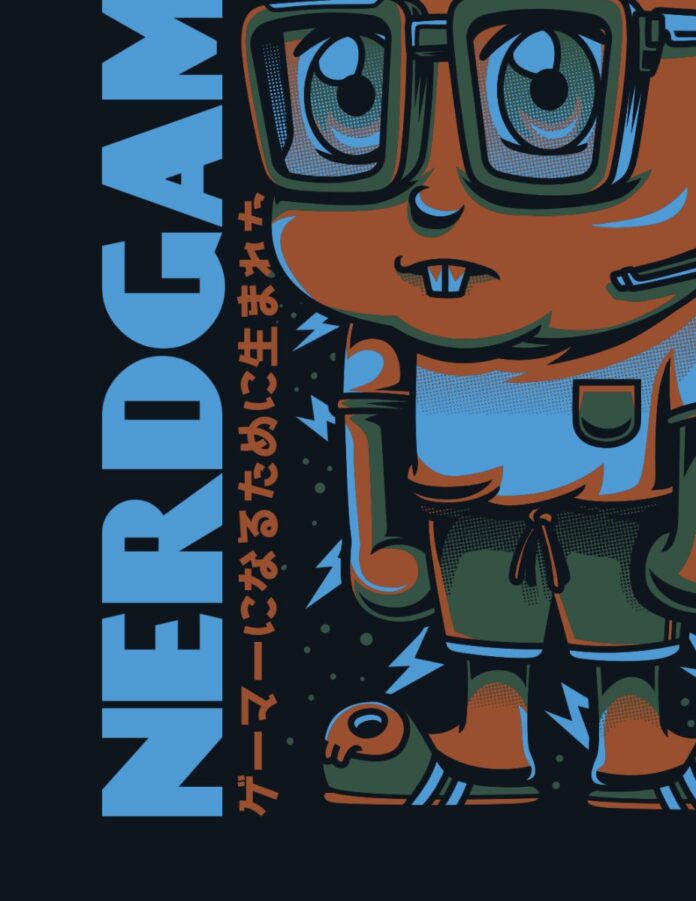 Vector cậu bé mọt sách