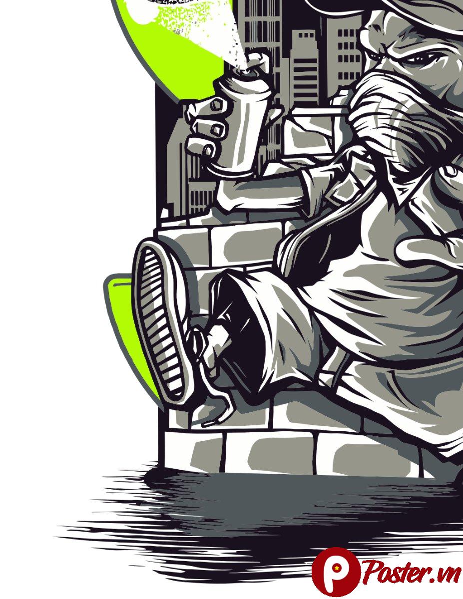 Vector Character Graffiti