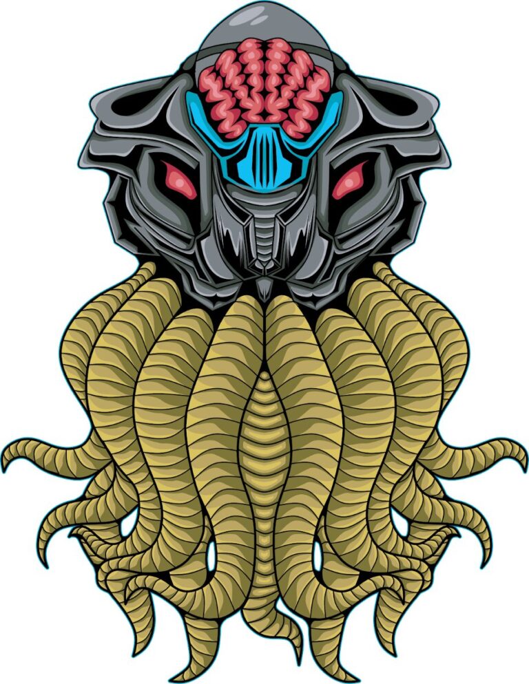 Vector Cthulhu Đồ Họa Kinh Dị