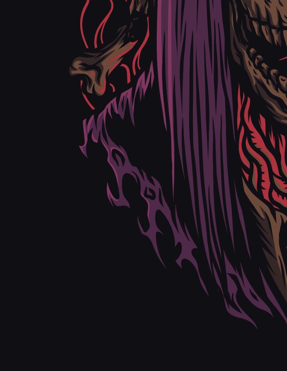 Vector đầu lâu kinh dị