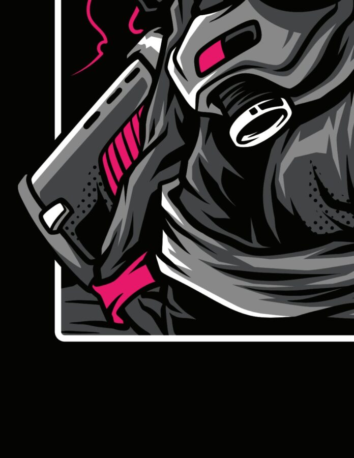 Vector đồ họa Cyberpunk EPS