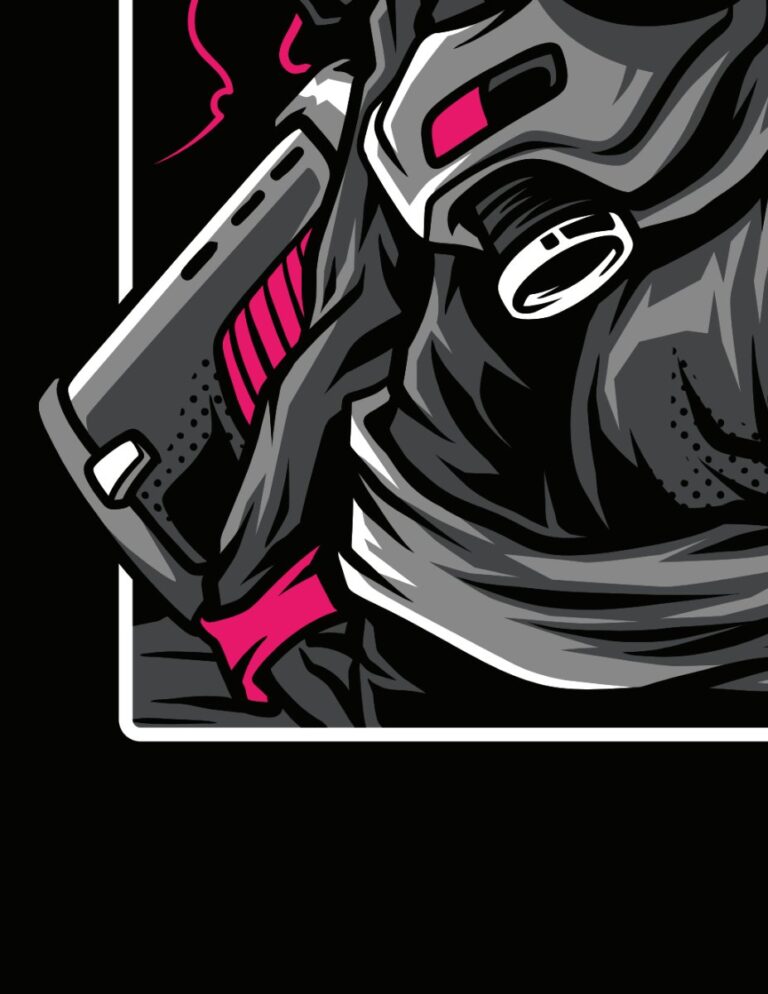 Vector đồ họa Cyberpunk EPS