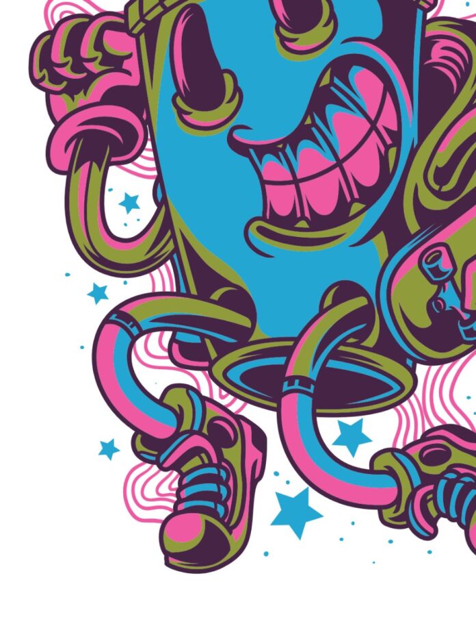 Vector Đồ Họa Graffiti EPS10(71)