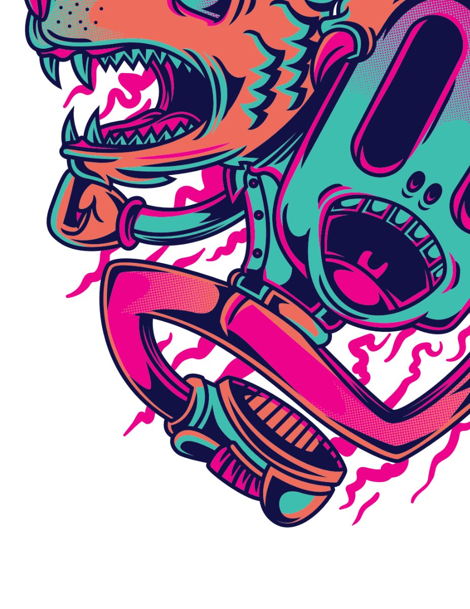 Vector Đồ Họa Graffiti phong cách đường phố