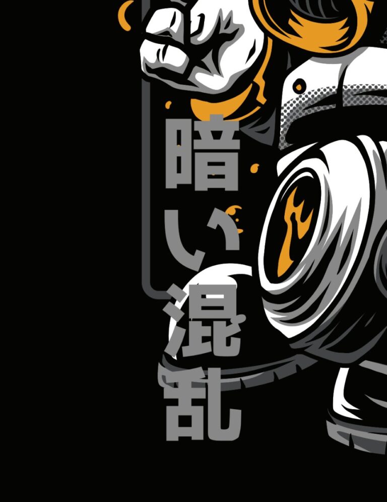 Vector đồ họa phong cách Nhật Bản