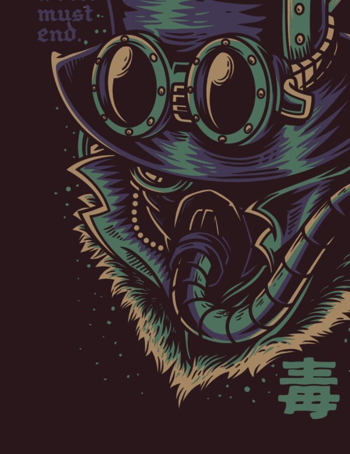 Vector đồ họa steampunk độc đáo