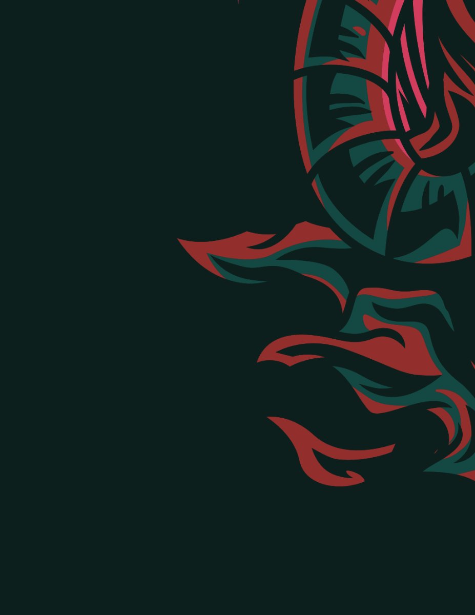 Vector sừng dê độc đáo