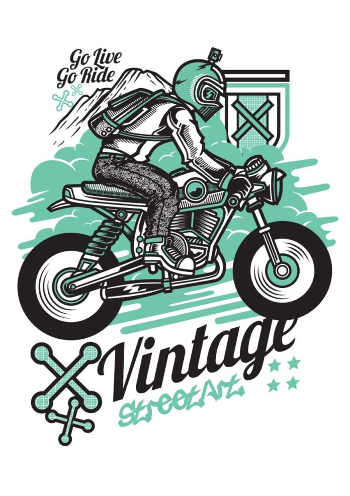 Vector Vintage Street Art ZOMBIE (13)