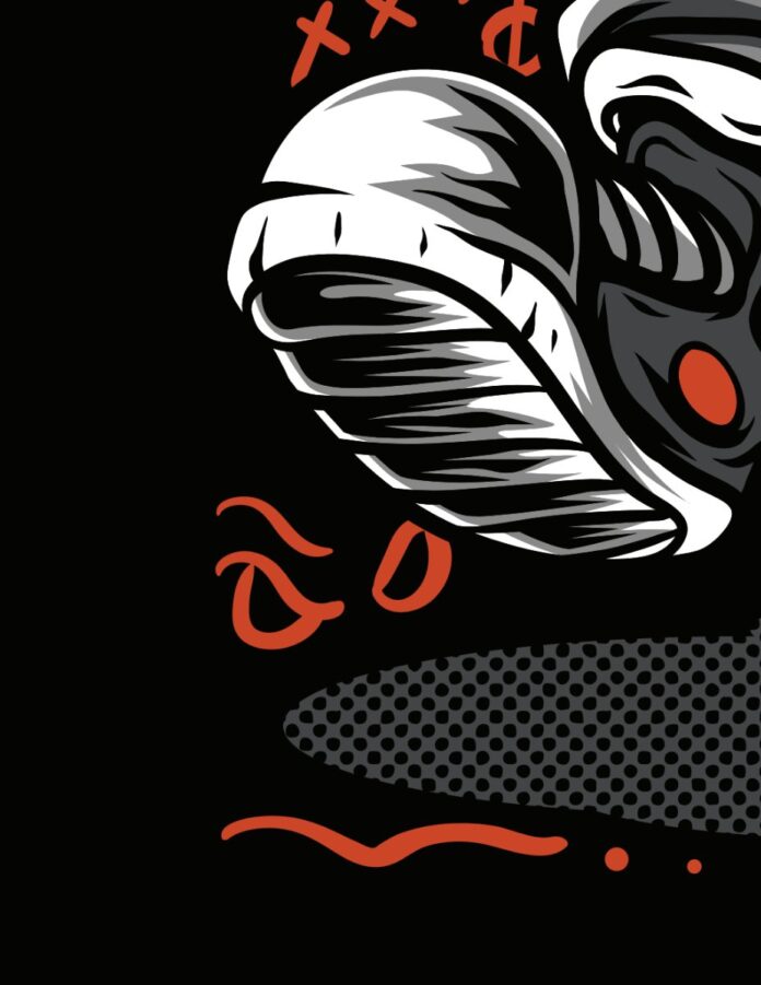 Vector giày thể thao đồ họa độc đáo