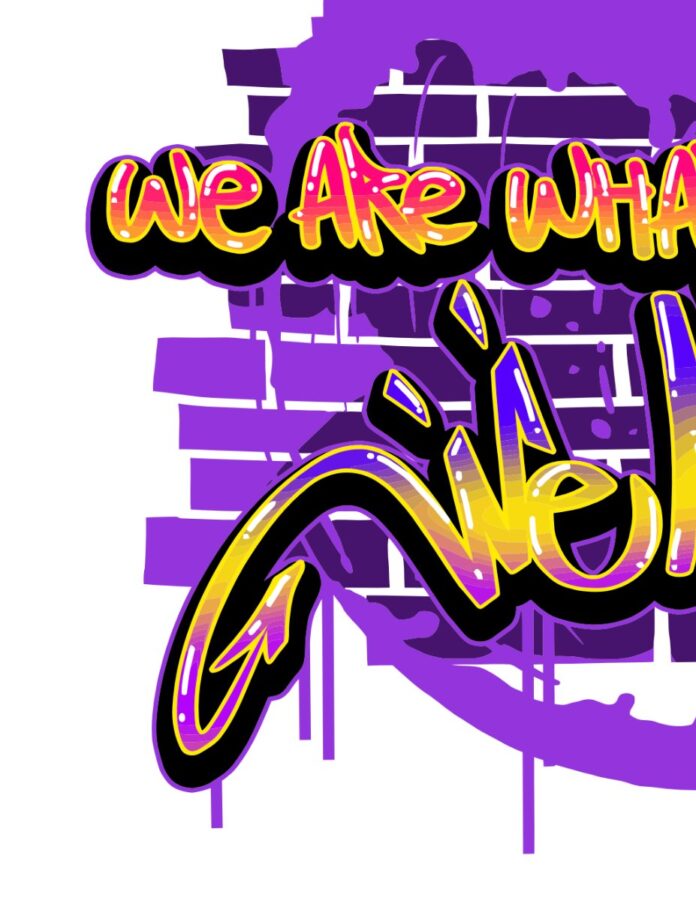 Vector graffiti độc đáo