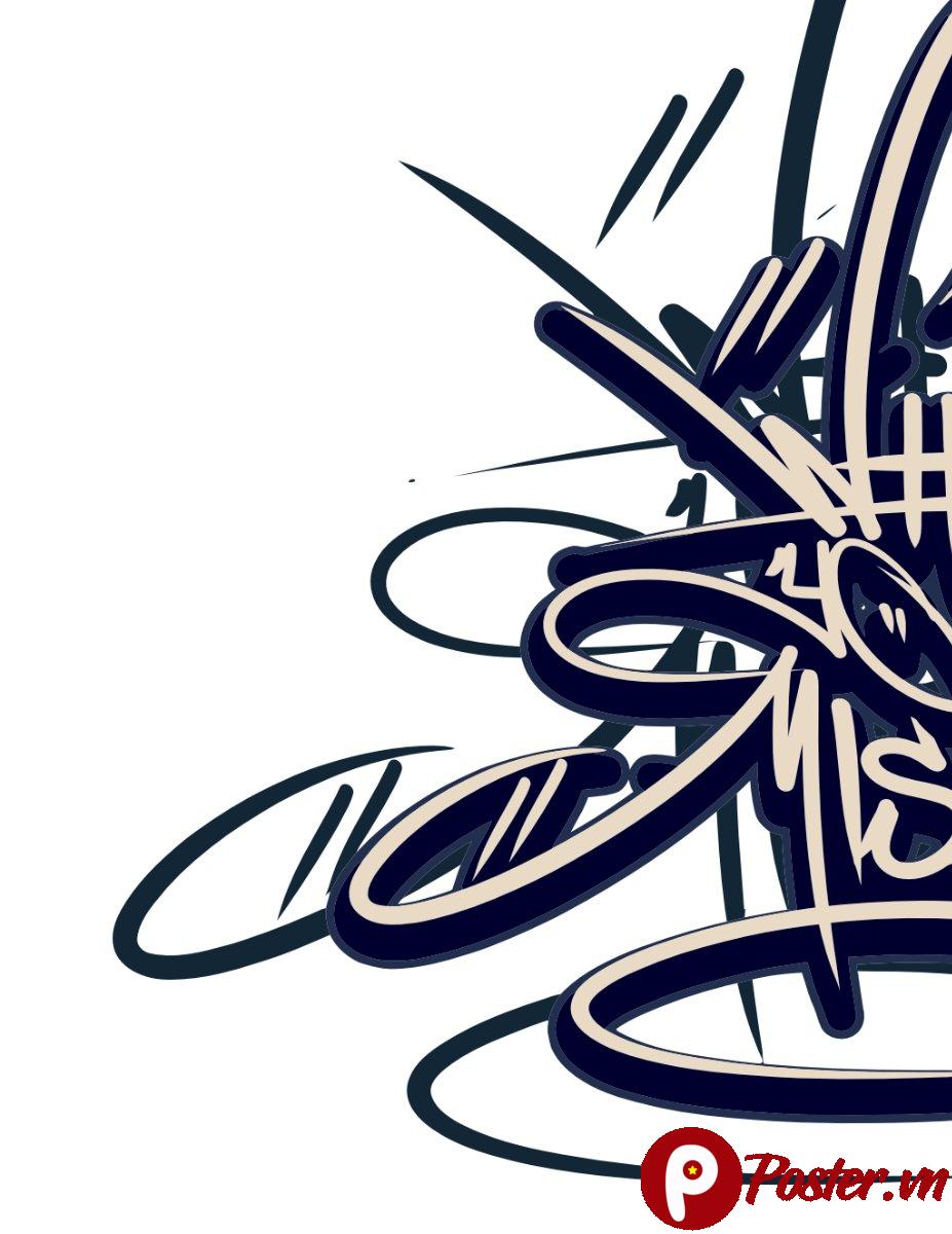 Vector graffiti nghệ thuật đường phố