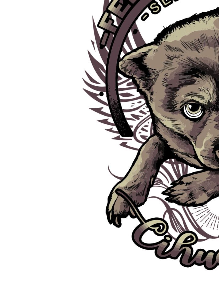 Vector chú chó đáng yêu