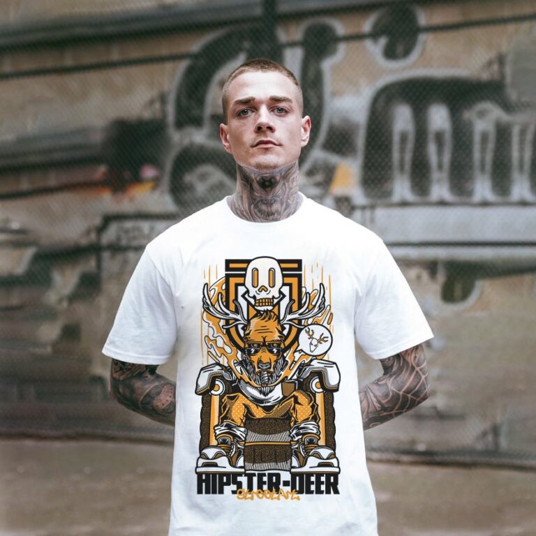 Vector Hươu Hipster