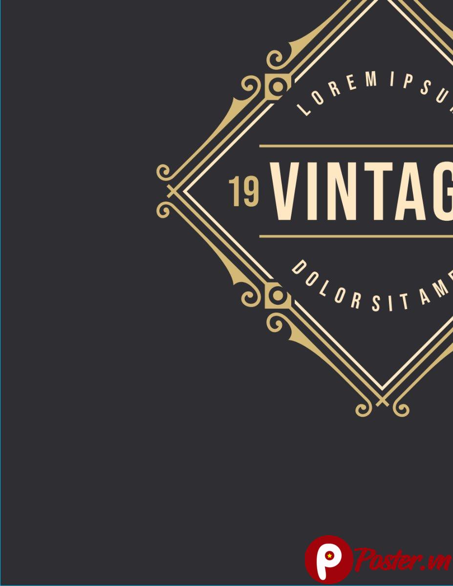Vector Logo Vintage Đẹp
