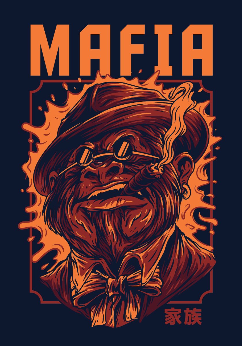 Vector Mafia Zombie Độc Đáo