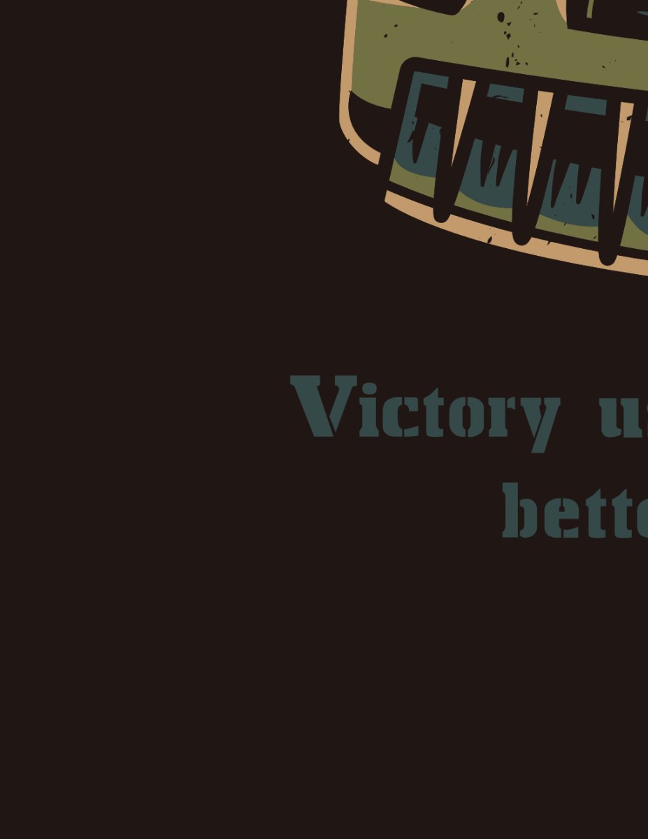 Vector mặt nạ chiến binh EPS10