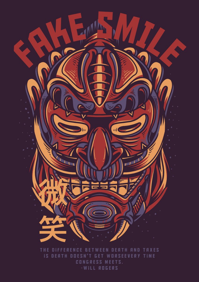 Vector mặt nạ zombie kinh dị