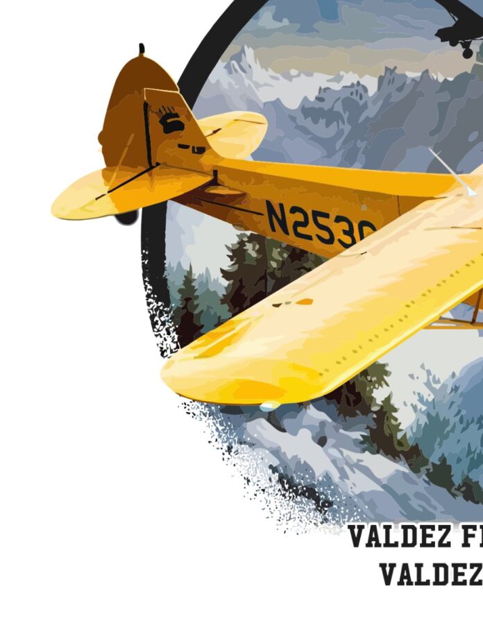 Vector máy bay Alaska Lane