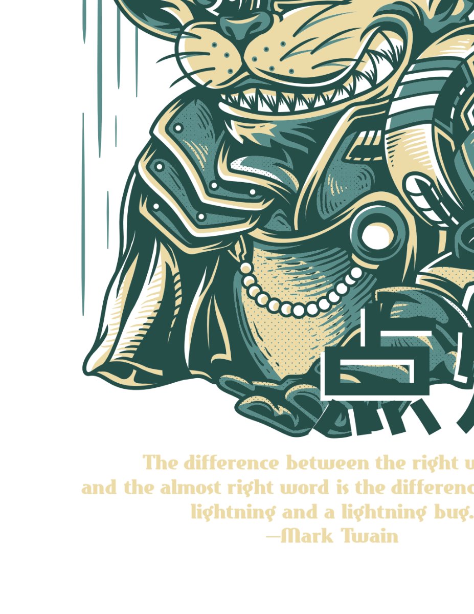 Vector mèo cơ khí độc đáo