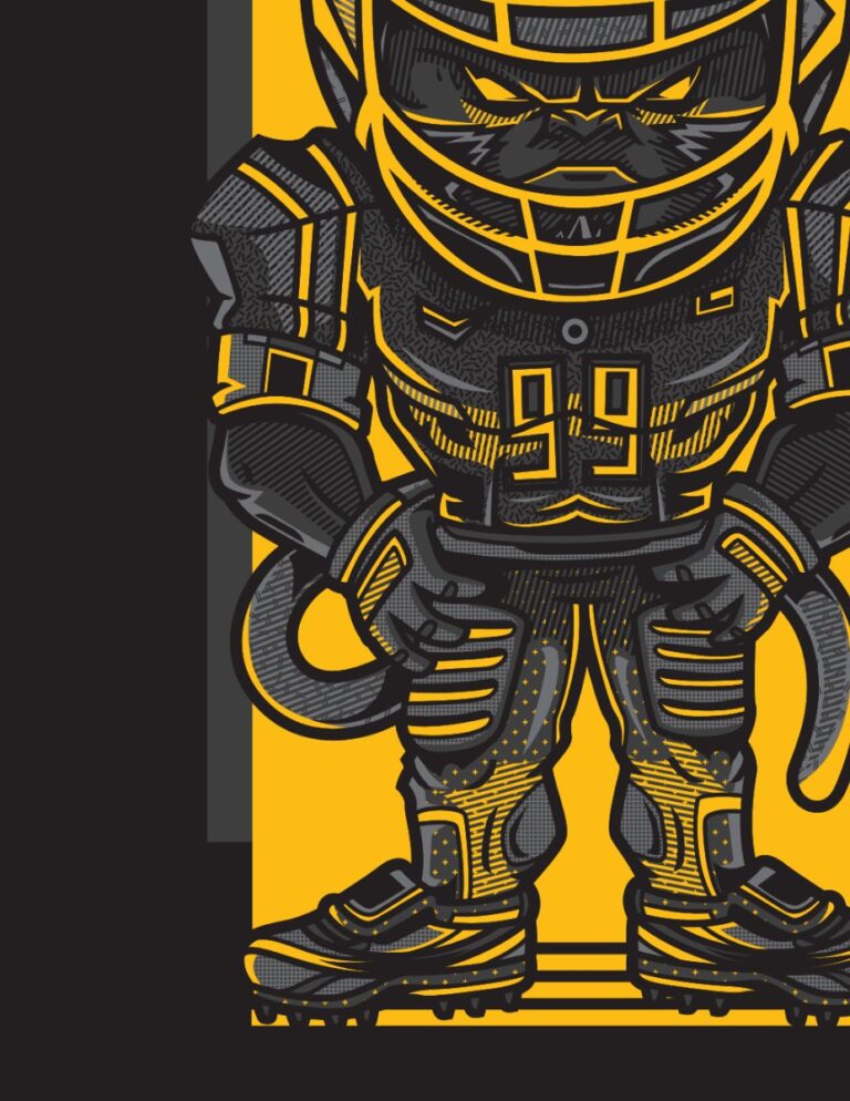 Vector Mèo Đen Bóng Bầu Dục