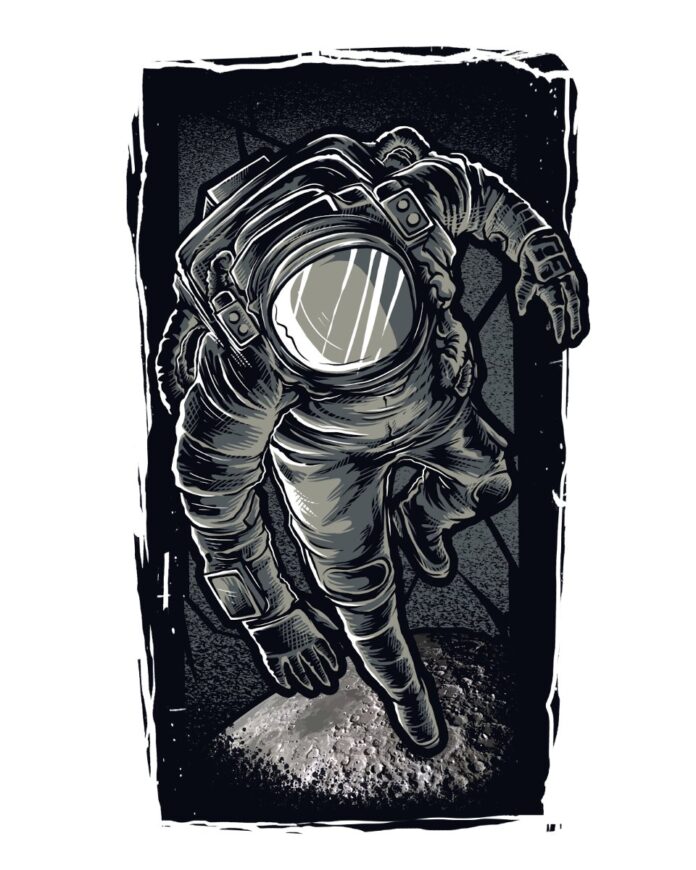 Vector phi hành gia