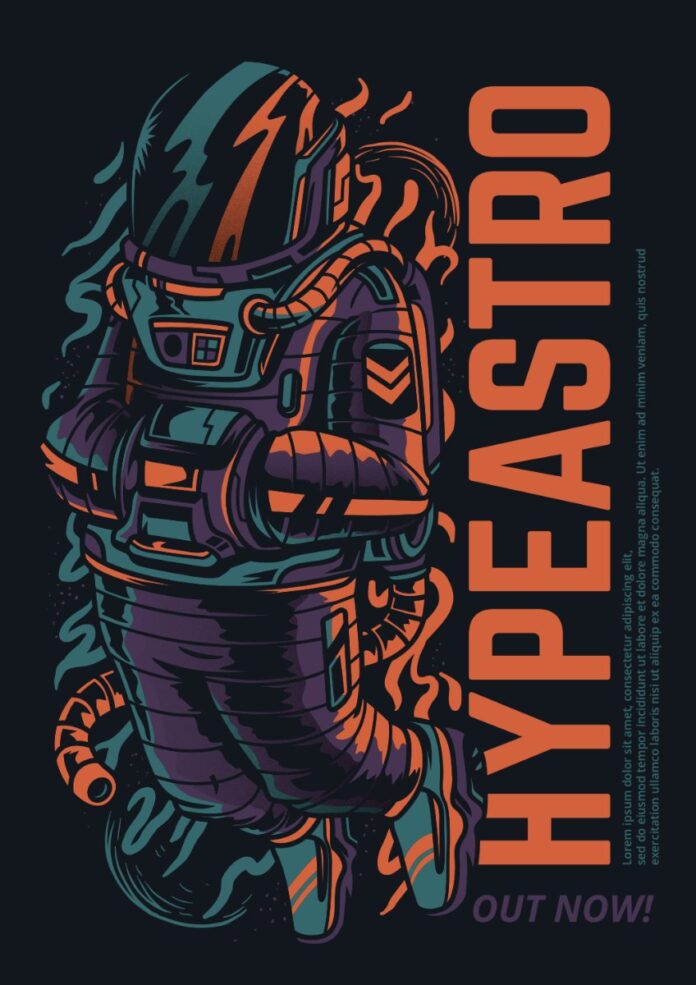 Vector phi hành gia Hypeastro