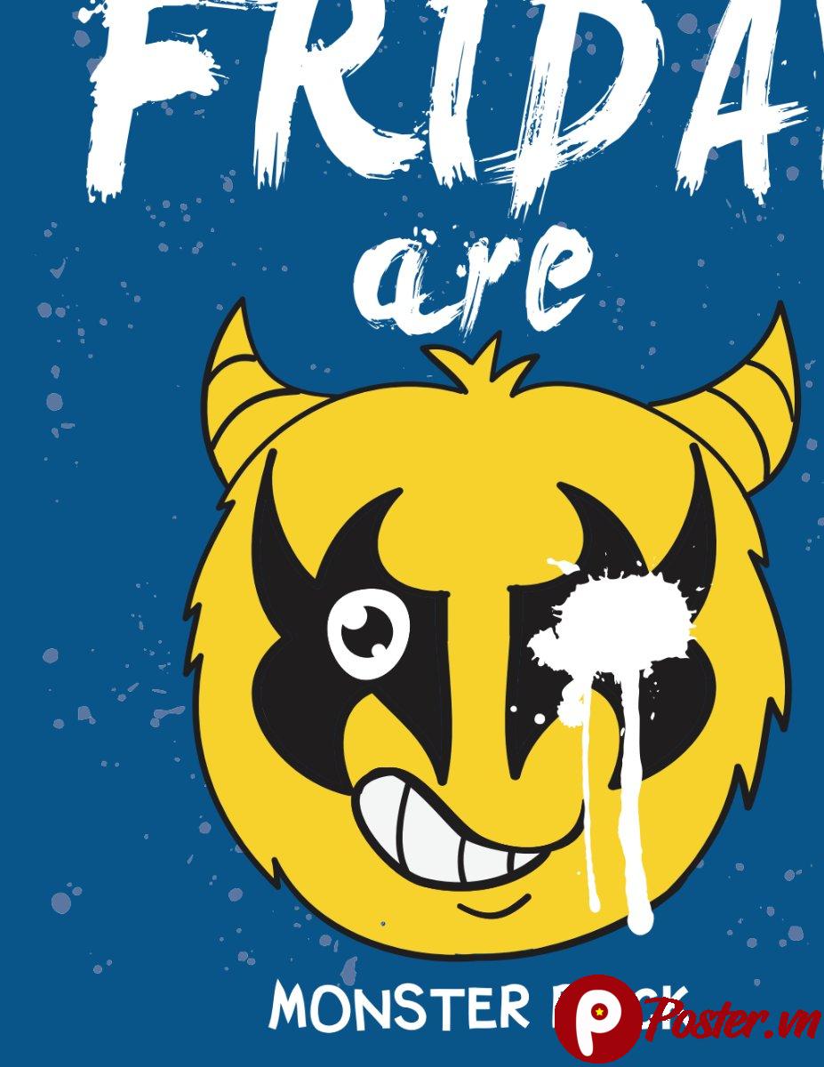 Vector Quái Vật Hoạt Hình Rock