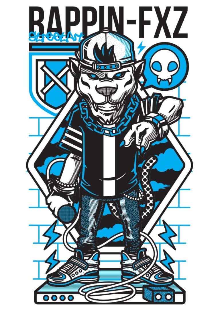 Vector Rappin-FXZ Đồ Họa Zombie
