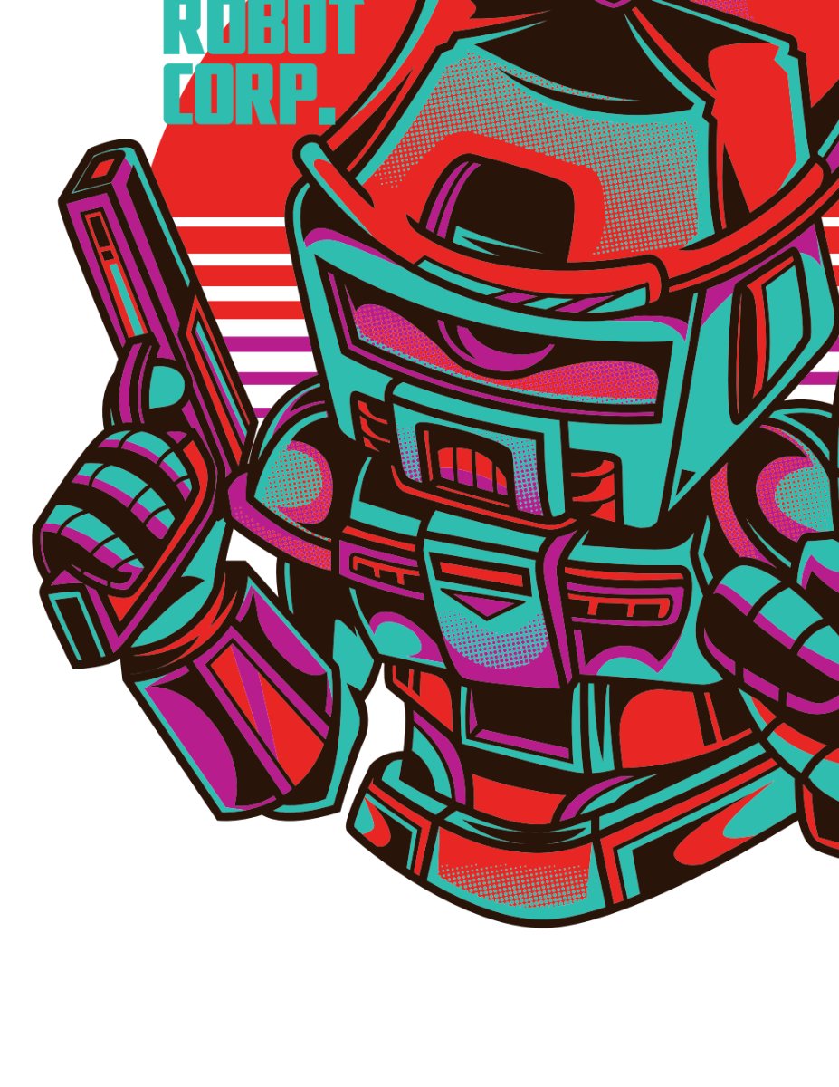 Vector Robot Corp Đồ Họa Độc Đáo