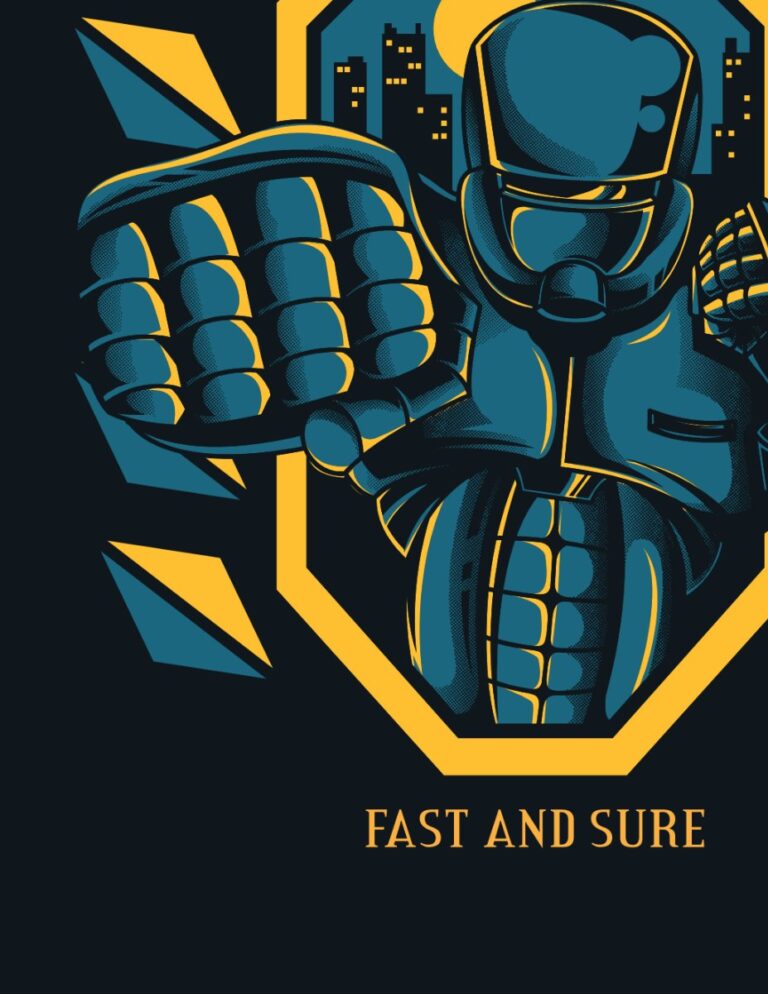 Vector robot "Fast and Sure" mạnh mẽ