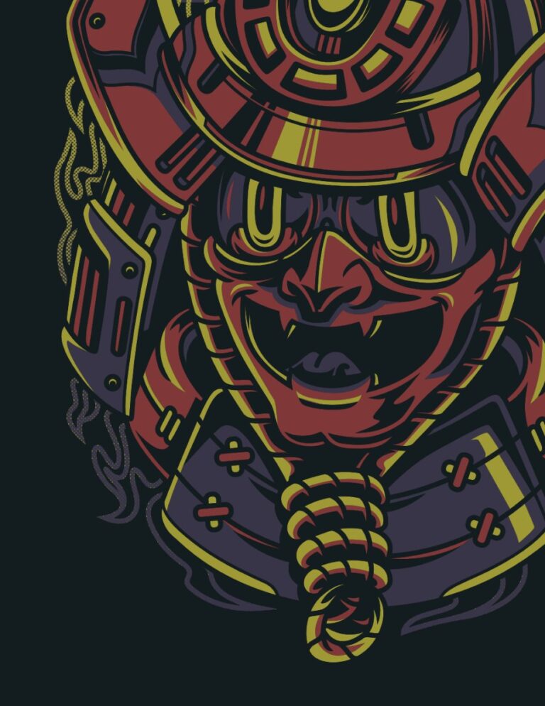 Vector Samurai Đồ Họa