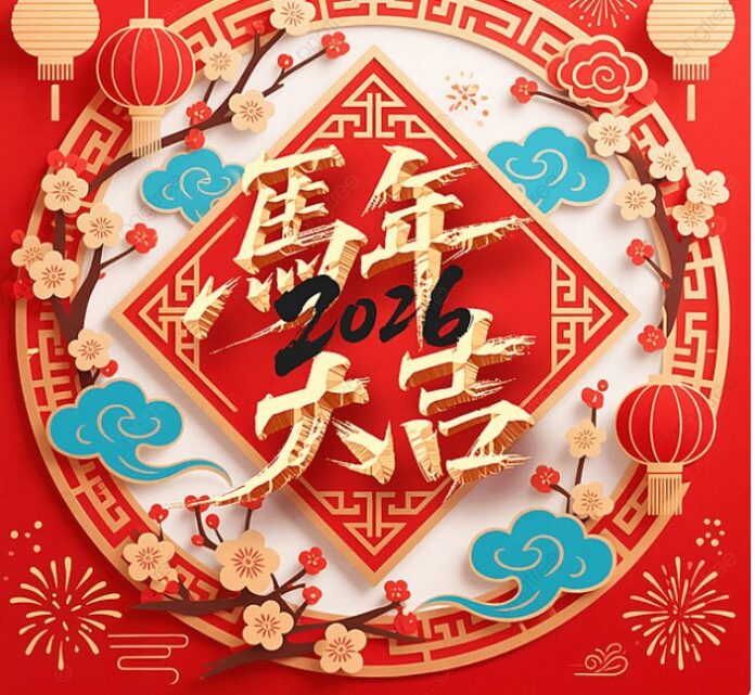 Vector Tết 2026 Giáp Ngọ