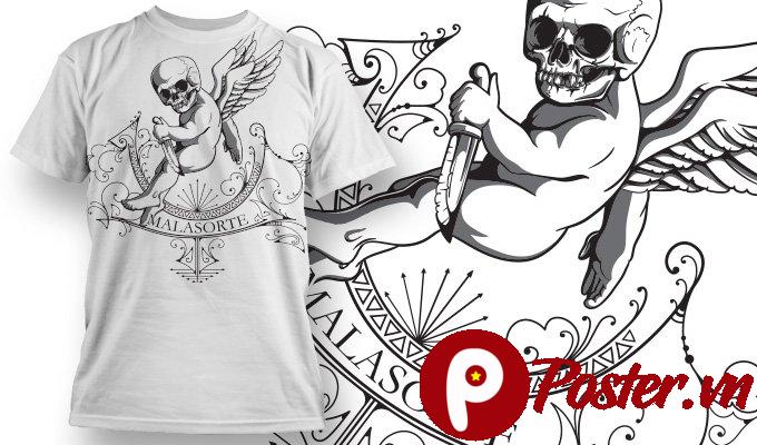 Vector thiên thần xương Malasorte