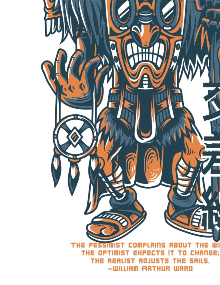 Vector Tiki Đồ Họa EPS