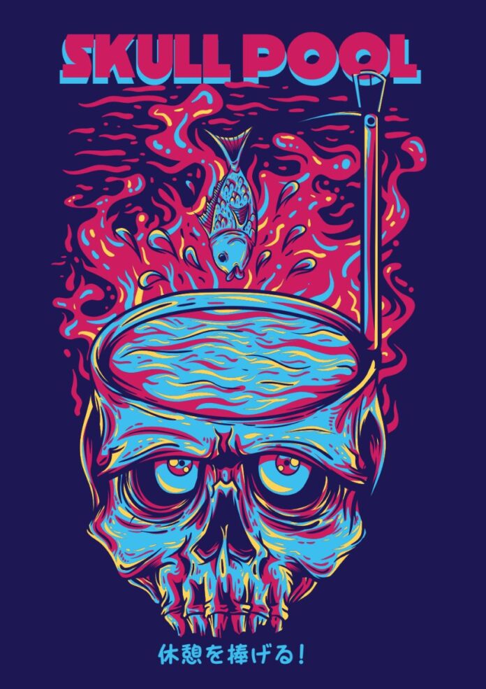 Vector ZOMBIE (221) hộp sọ hồ cá