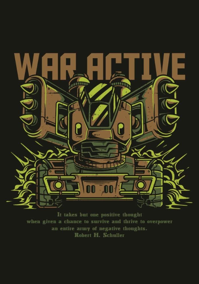 Vector ZOMBIE War Active