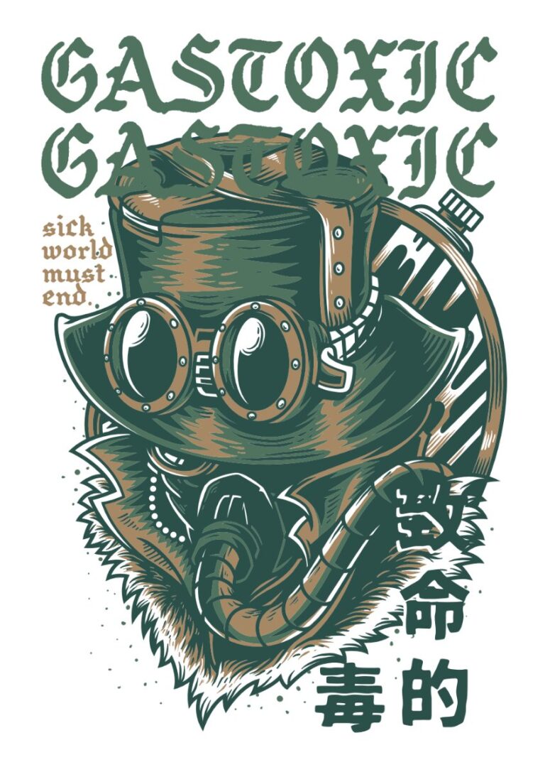 Vector ZOMBIE (316) Steampunk