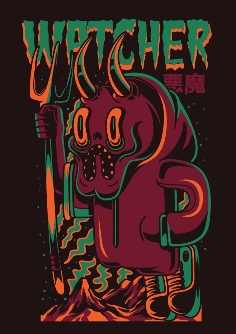 Vector zombie đáng sợ