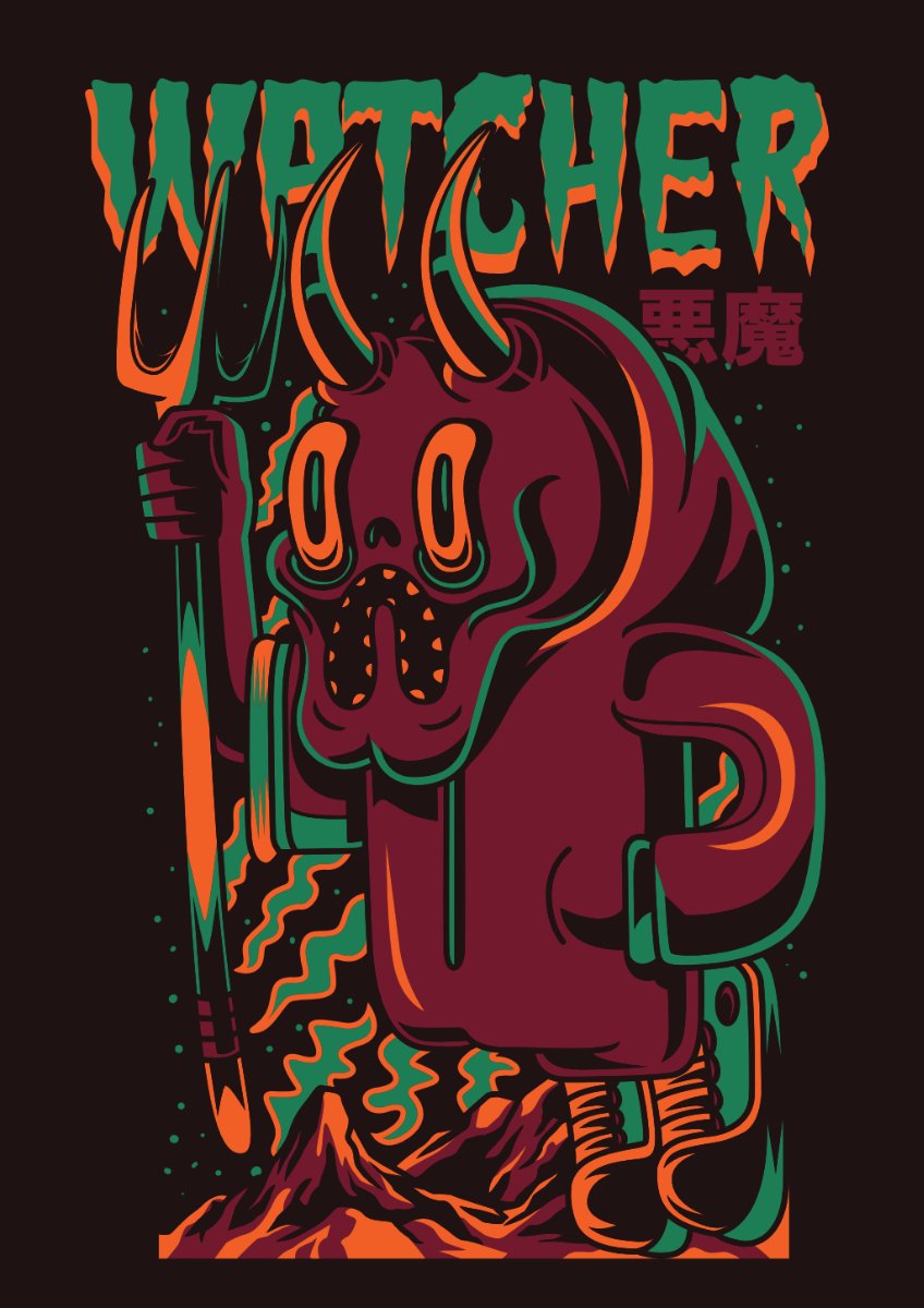 Vector zombie đáng sợ