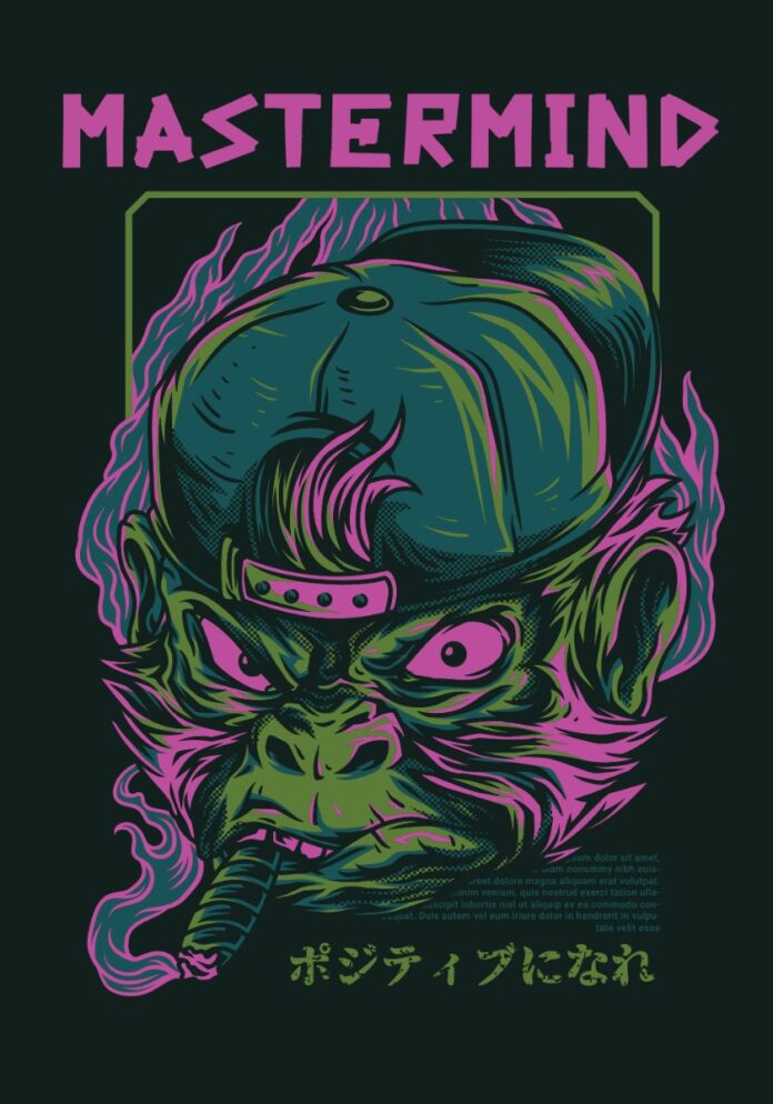 Vector Zombie phong cách đường phố