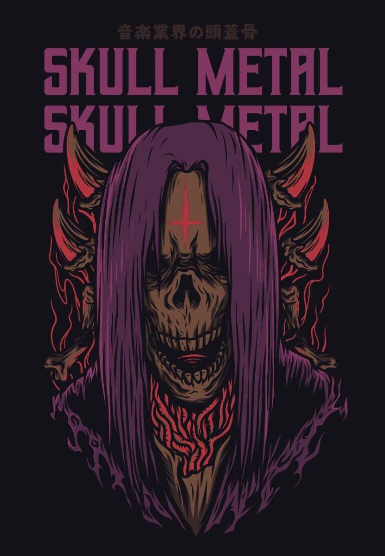 Vector Zombie Metal Cực Chất