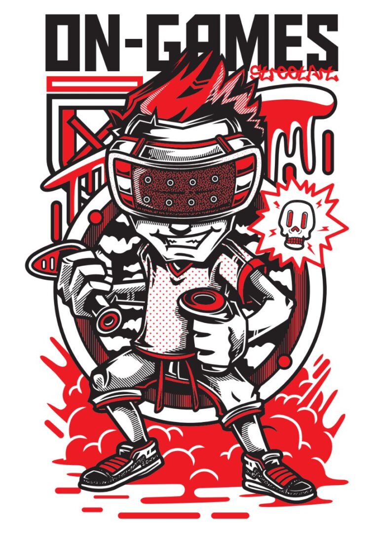 Vector Zombie On-Games Đồ Họa AI