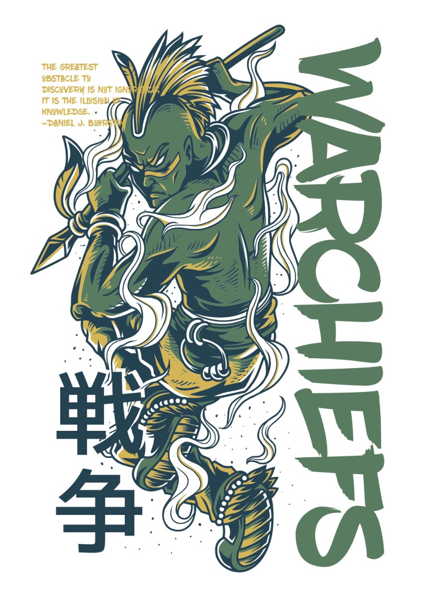 Vector Zombie chiến binh