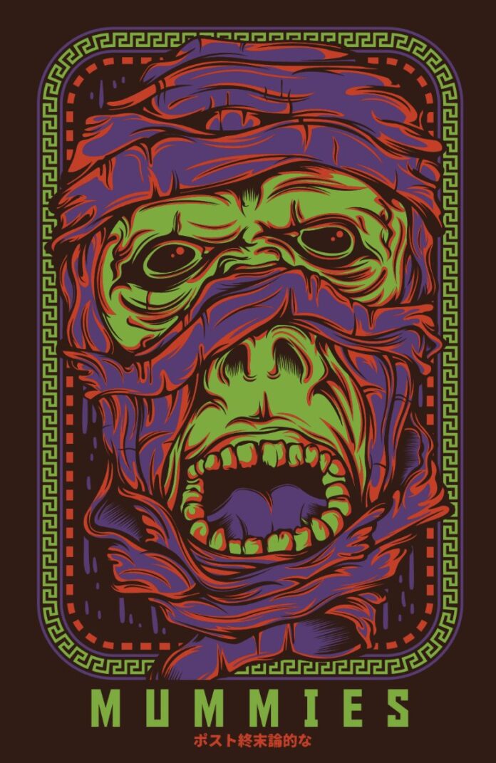 Vector Zombie kinh dị độc đáo