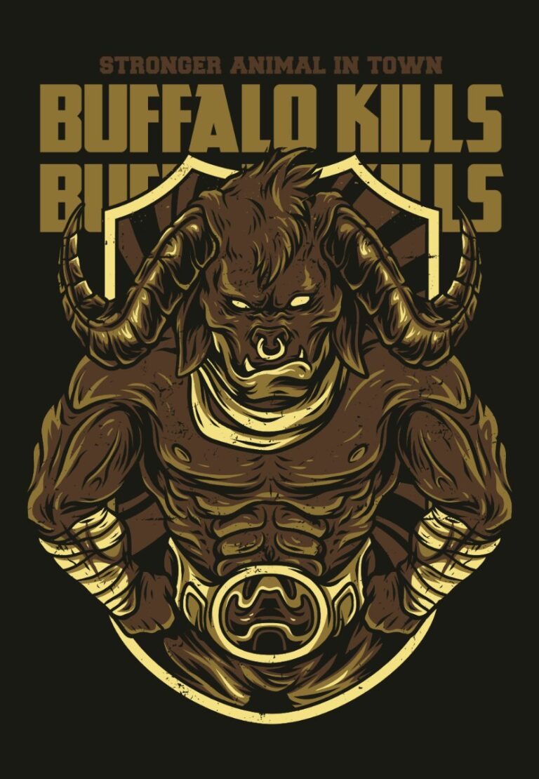 Vector Zombie Trâu Mạnh Mẽ